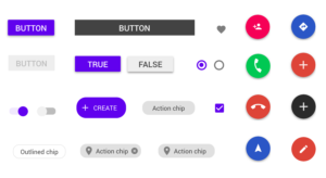 Buttons as Action Elements