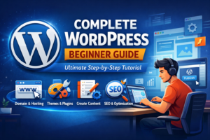 Complete WordPress beginner guide tutorial